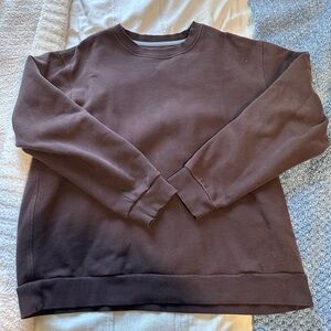 Lululemon Brown Men’s steady state crewneck